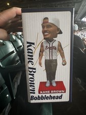 Kane Brown Atlanta Braves Bobblehead Boxed Unopened 2026 IN HAND 9/9/26 SGA picture