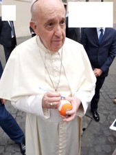 POPE FRANCIS SIGNED MAJOR LEAGUE BASEBALL... EXACT PROOF & JSA LOA   VERY RARE picture