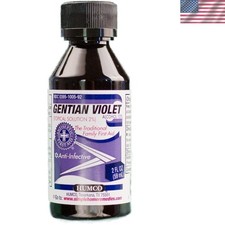 2 OZ Gentian Violet 2% Solution - Trusted Antiseptic & Fungal Treatment picture