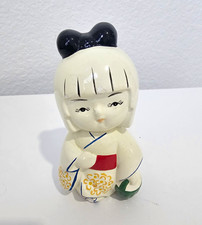 Vintage Mid-Century Japanese Ceramic Geisha Figurine picture