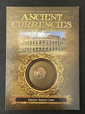 ANCIENT CURRIENCIES Ancient Roman Coins RELIC CARD 2017 GOODWIN CHAMPIONS #CR-6 picture