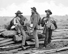 Three Confederate Prisoners Battle of Gettysburg 8