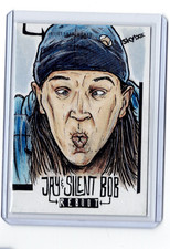 2023 UD Jay And Silent Bob Reboot Jason Mewes Sketch by Nicholas Baltra 1/1 picture