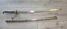 Antique Japanese Meiji Police Officer Dress Sword 2nd Pattern w/ Scabbard picture