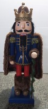 Hobby Lobby Christmas Wooden King Nutcracker Figurine (15