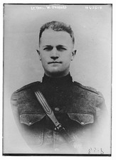 Photo:Lt Thos. W. Goddard WWI Military Portrait 1910s Uniform Photo picture