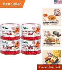 Authentic Korean Canned Kimchi - Naturally Fermented Napa Cabbage (Pack of 4) picture