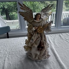 Gumps San Francisco Golden Angel Tree Topper 2025 picture