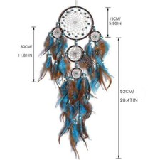 Dream Catcher Handmade Turquoise Dream Catchers Kid Xmas Gift Large Wall Hanging picture