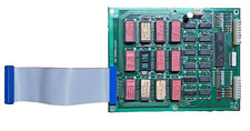 William's Defender ROM board REPAIR with NEW ribbon cable & PIA chip installed picture