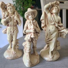 Vintage Shephard Nativity Figurines (3) Atlantic Mold 1970's Christmas picture