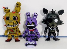 Funko Pop Five Nights at Freddy's Springtrap #110 Phantom Foxy #205 Snap Bonnie picture