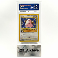 Pokémon Cleffa #31 Black Star Promo Pokémon League English 2001 - POP 9 - ACE 10 picture