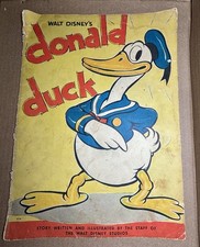 1935 Walt Disney Donald Duck's First Ever Book Whitman #978 Early Disney Rare picture