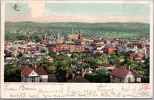 Chattanooga, Tenn. Postcard Bird's-Eye View from Missionary Ridge / Detroit 1902 picture