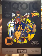 2026 Agoro X-Men ’97 GAMBIT Tier 3 #001/180 5g .999 Silver Engraved Foil Marvel picture