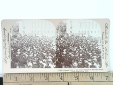Sousa's Band Stereoview Paris Exposition 1900 Keystone View Co. Music picture