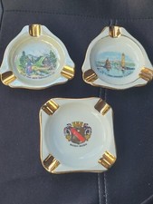3x VINTAGE PLANKENHAMMER Floss Bavaria porcelain astray lot picture