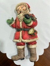 Vintage Apex Santa Claus Musical Motion Detector Wall Decor - Christmas picture