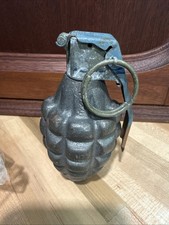 MK2 Training Grenade Post WW2 Expended Inert Blue Handle RFX Fuze M228 picture