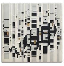 Motawi Tileworks 8x8 Bear In Birches picture