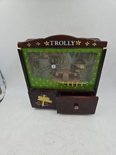 Trolly Musical Jewelry Box 1960,s Works Hello Dolly Boise  picture