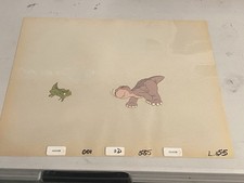Land Before Time Original Movie Cel 1988 picture