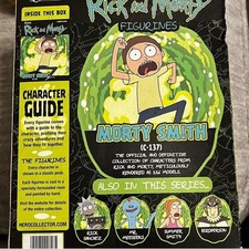 Eaglemoss Rick and Morty Morty Smith Figurine Hero Collector New In Box NIB picture