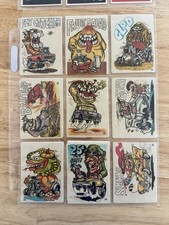 Vintage 1970s Donruss CB Radio Stickers & Odd Rods Trading Cards Lot picture