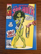 The Sensational She-Hulk 40 Marvel Comics FN Jump Rope Cover John Byrne picture