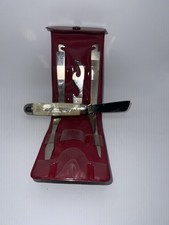 Vtg Imperial Pocket Knife Tool Set 5 Interchangeable Blades Rohde Advertising picture