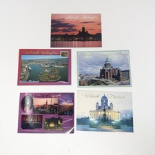 Vintage Helsinki Finland Postcards Lot 5 Unused Souvenir Travel Cards 90s Retro picture