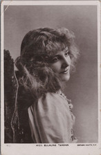 Pretty Lady Gazing Miss Ellaline Terriss RPPC c1910s Postcard 12739a picture