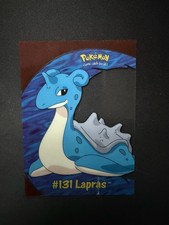 2000 Topps Pokemon Series 3 TV Animation Lapras #131 PC10 Clear Card Acetate picture
