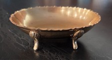 Vintage Gatco Solid Brass Trinket Dish Made In Taiwan 5