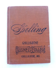 Antique 1905-08 Ghilligothe Business College