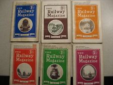 Vintage Lot of 6 The Railway Magazine - 1935 - May June July Aug Sep Oct picture