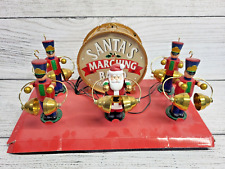 Mr. Christmas Santa's Marching Band Soldiers Vintage 15 Songs - Tested Working picture