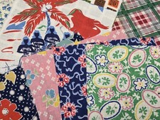 BEST 20 Vintage Feedsack Fabric Quilt 6x6
