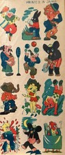 Vintage c-1930s Decal Sheet with Betty Boop Hula Dancer - Pre-war Japan