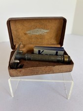Antique Gillette Razor In Original Box w/ Blades picture