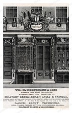 Philadelphia Pennsylvania 1846 Horstmann Military Storefront Standard Postcard picture