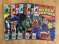 Run of *5* BLACK PANTHER (1977) #1-5 *Kirby* (VF, See Details...) picture