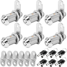 Cam Lock RV Storage Locks Keyed Alike, 1-1/8
