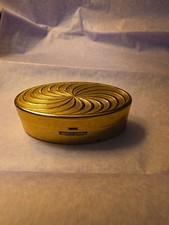 Vintage 1950s Max Factor Hi Society Mirror Compact Case w/ Revlon Stormy Pink... picture