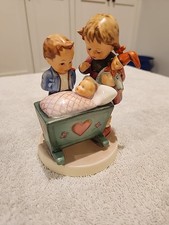 Vintage Goebel Hummel Figurine Blessed Event #333 W. Germany EX Condition picture
