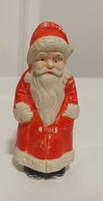 Vintage Christmas Porcelain Bisque Santa Figure Japan picture