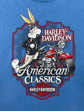 Harley-Davidson x Looney Tunes Bugs Bunny T-Shirt 2XL Pensacola picture