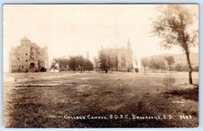 1910's RPPC COLLEGE CAMPUS BUILDINGS S.D.S.C. BROOKINGS SOUTH DAKOTA POSTCARD picture