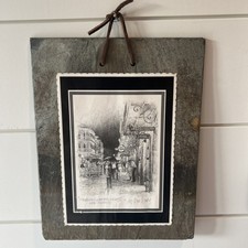 French Quarter New Orleans Historic Roofing Slate Don Davey Print Collectible picture